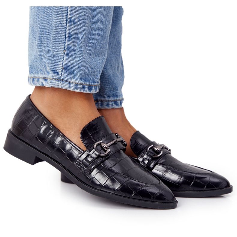 S.Barski Mocassini eleganti da donna di S. Bararski Black nero