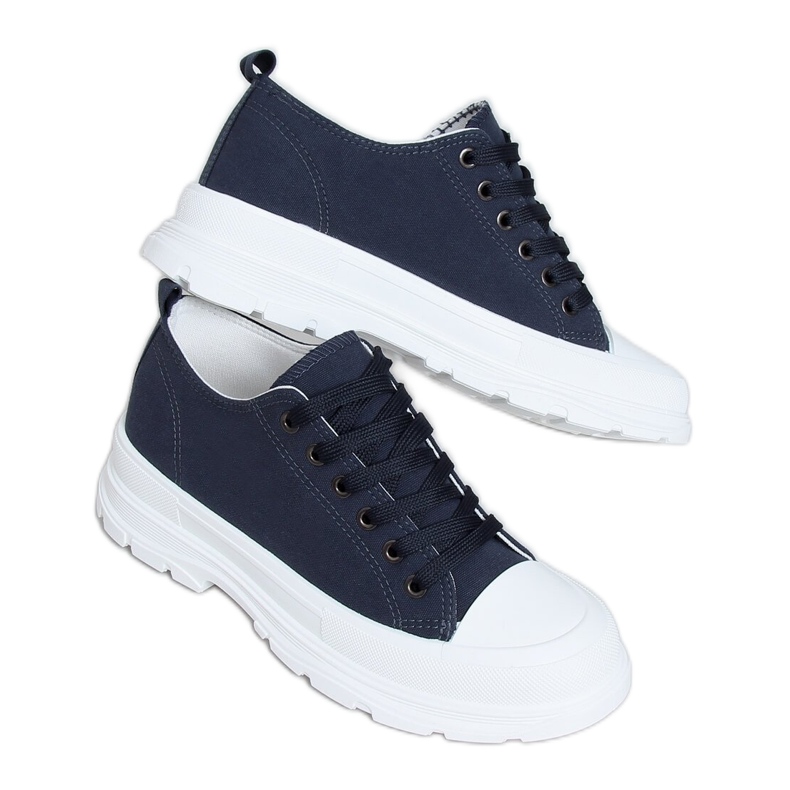 Sneakers da donna blu navy LA122 Navy