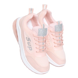 Scarpe sportive da donna rosa BM-587 Pink d'argento
