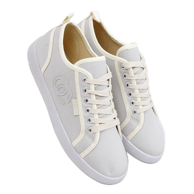 Grigio NB385P Sneakers grigie écru