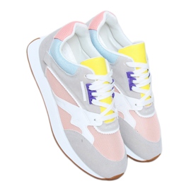Scarpe sportive da donna multicolori NB372 LT.PINK bianco blu rosa grigio giallo
