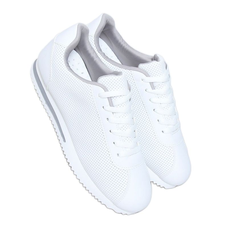 Scarpe sportive bianche BL221P grigie bianca grigio