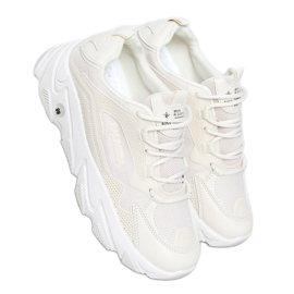 Scarpe sportive da donna beige NB373P Beige