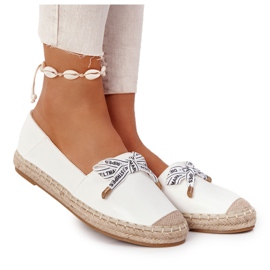 S.Barski Espadrillas Su Suola Di Paglia S. Bararski White bianco