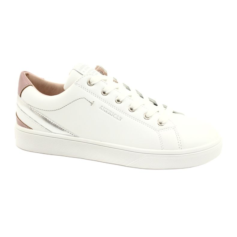 Sneaker sportive American Club RH12 bianche bianca