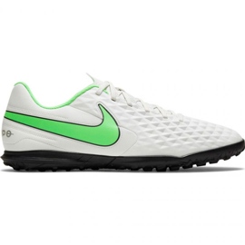 Scarpe da calcio Nike Tiempo Legend 8 Club Tf M AT6109 030 bianco bianco