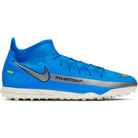Scarpa da calcio Nike Phantom Gt Club Df Tf M CW6670 400 blu blu