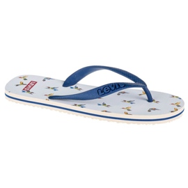 Infradito Levi's Dixon 2.0 229817-626-117 bianca blu navy blu