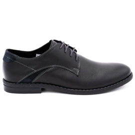 Lukas Scarpe eleganti da uomo 253LU nere nero