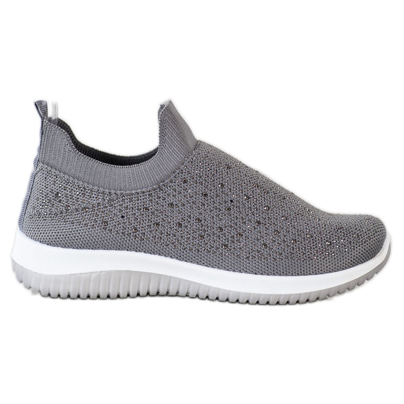 Renda Sneakers senza lacci per la primavera grigio