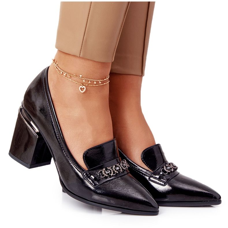 Décolleté eleganti su barra S.Barski Premium Black nero