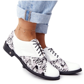 PV3 Scarpe Donna Visconi Pelle 7439294 Bianco-Nero