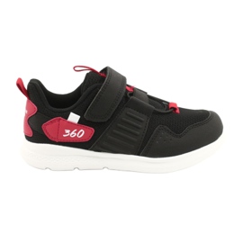 Scarpe sportive con sottopiede in pelle American Club AA06 nero