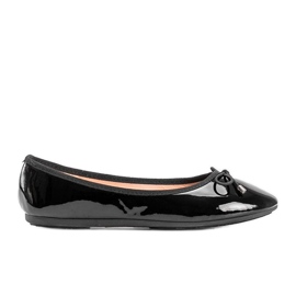 Ballerine laccate nere DY-01Y nero