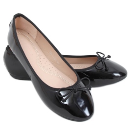 Ballerine laccate nere 1JB-18181 Nere nero