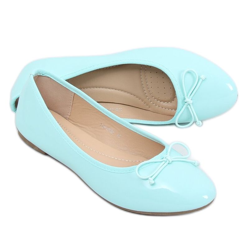 Ballerine laccate menta 1JB-18181 Verde