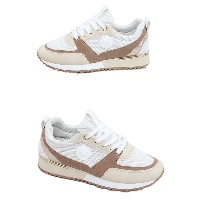 TCYR-55 Scarpe sportive beige kaki cachi