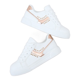 Sneakers da donna bianche 1063 Champagne bianco