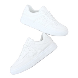 Sneakers da donna bianche BL229P White bianca