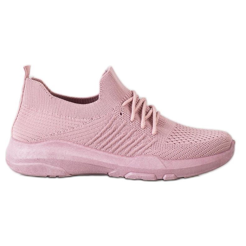 SHELOVET Comode scarpe sportive rosa