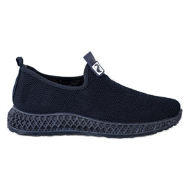 SHELOVET Slipon traforati primaverili blu