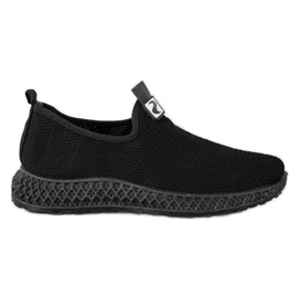 SHELOVET Slipon traforati primaverili nero