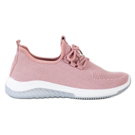SHELOVET Scarpe sportive casual rosa