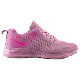 Bona Scarpe sportive leggere rosa