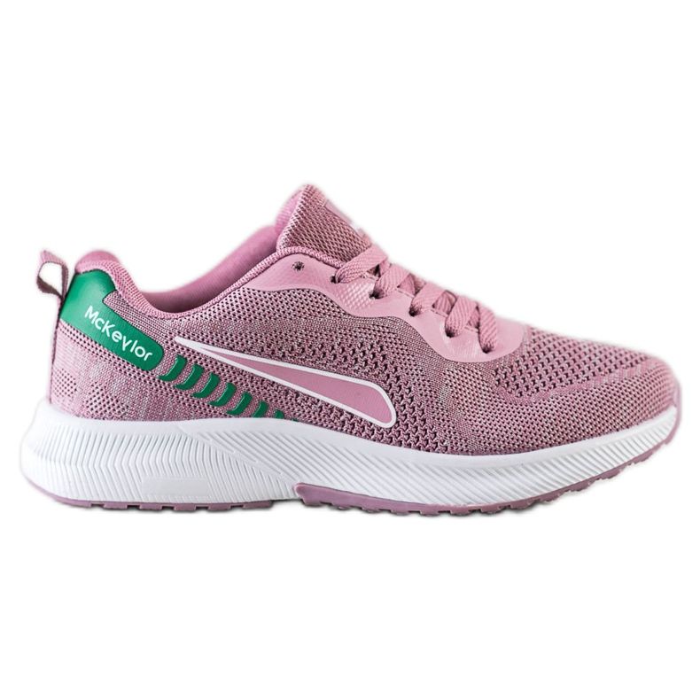 Mckeylor Scarpe sportive stringate rosa verde