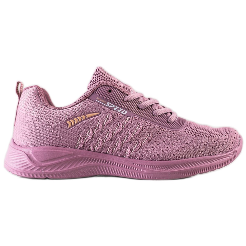Bona Scarpe sportive per la velocità di corsa rosa