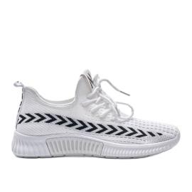Sneakers slip-on Kaylee bianche bianco