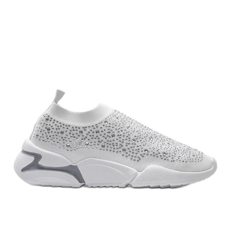 Scarpe sportive slip-on Eva bianche bianca