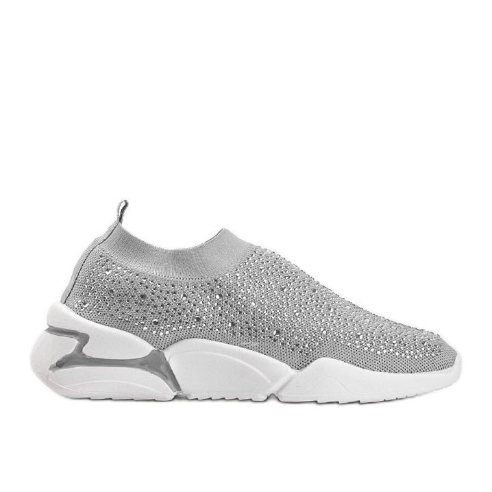 Eva argento slip-on scarpe sportive d'argento