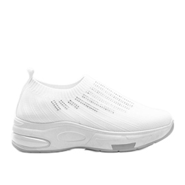 Sneakers slip-on Lolly bianche bianco