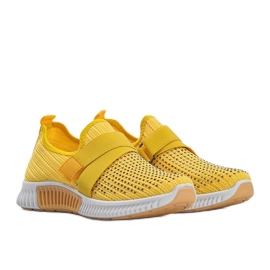 Scarpe sportive slip-on Akira gialle giallo