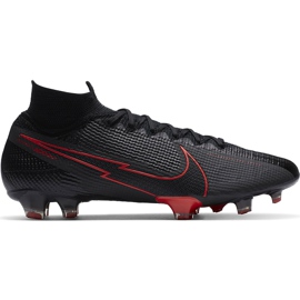 Scarpa da calcio Nike Mercurial Superfly 7 Elite Fg AQ4174 060 nero nero