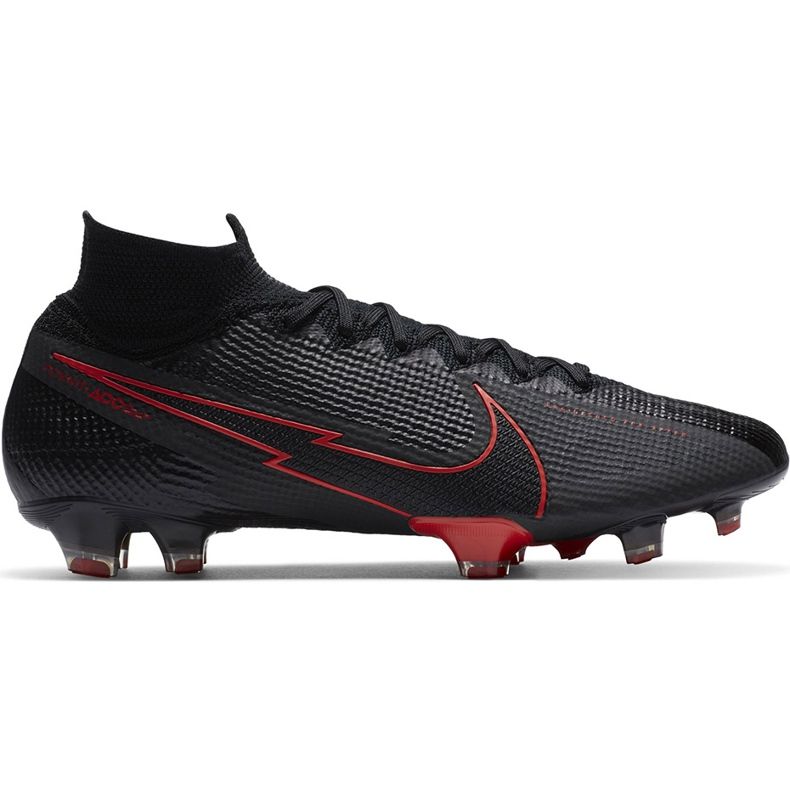 Scarpa da calcio Nike Mercurial Superfly 7 Elite Fg AQ4174 060 nero nero