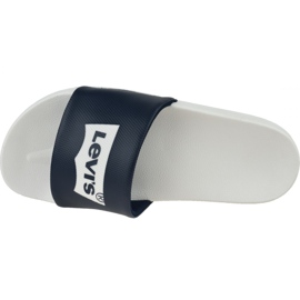 Sandalo Levi's Batwing Slide 228998-756-51 bianco blu navy