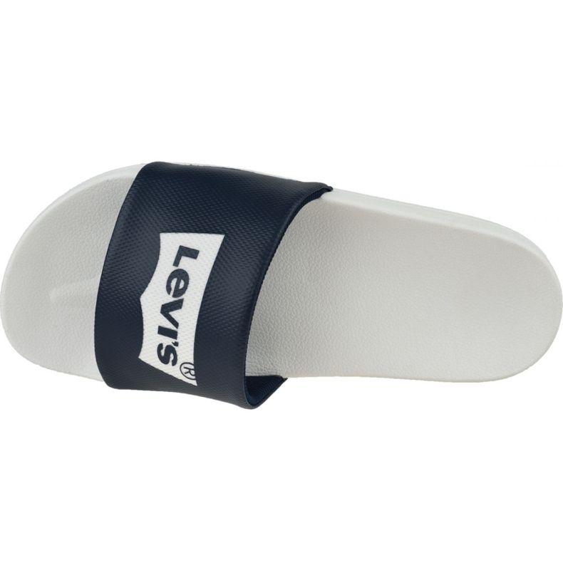 Sandalo Levi's Batwing Slide 228998-756-51 bianca blu navy