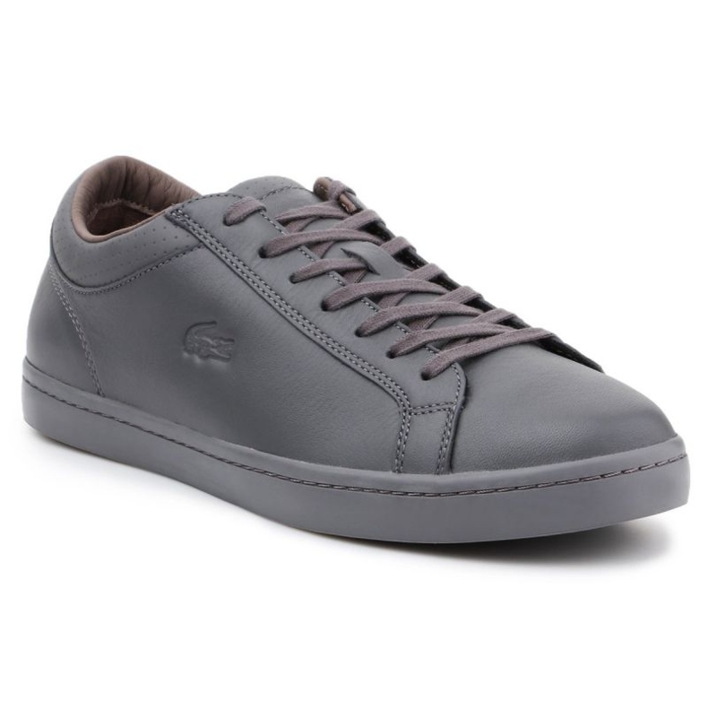Lacoste Straightset 4 Srm Gry Pelle M 30SRM4015 grigio