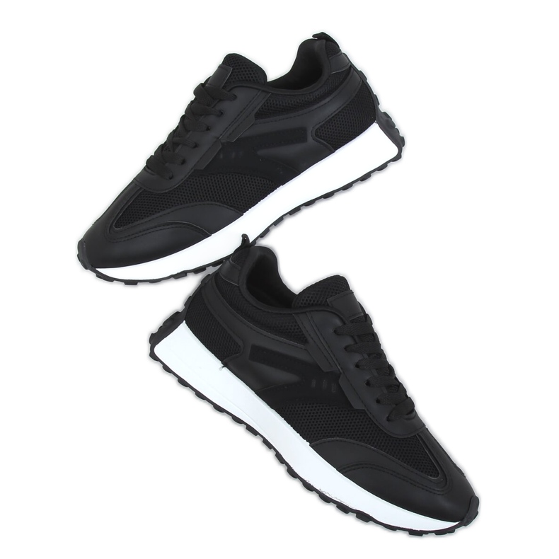 Scarpe sportive nere 6115 nere nero