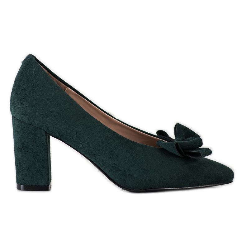 Décolleté Verdi Con Fiocco VINCEZA verde