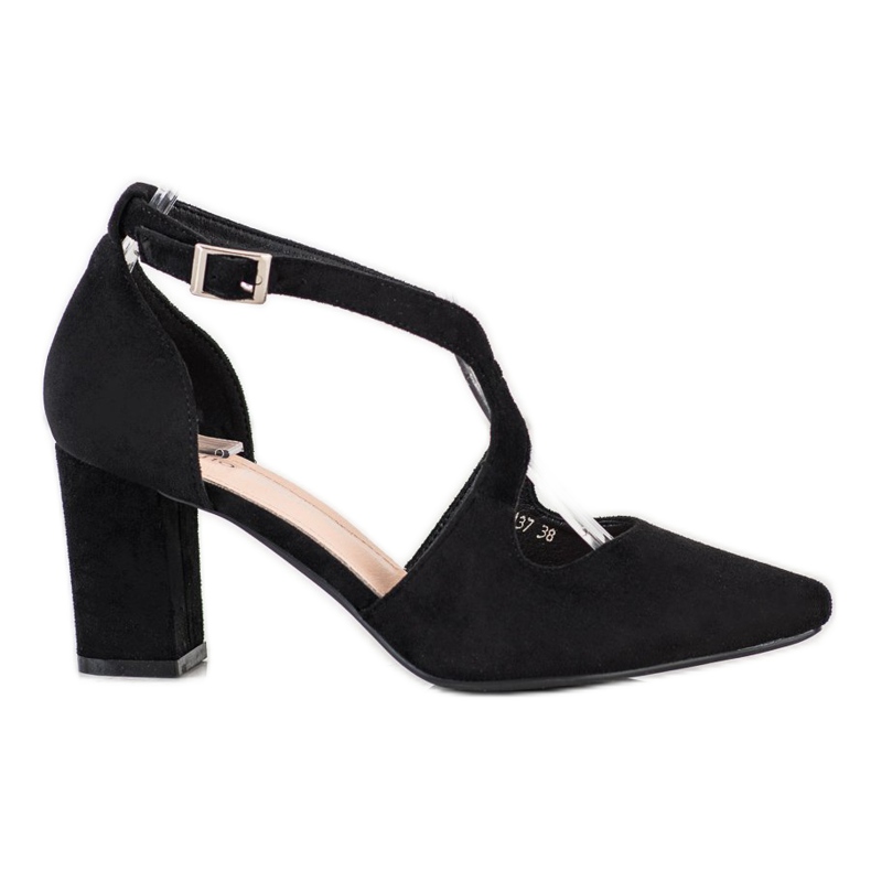 Eleganti décolleté Sergio Leone nero
