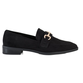 S. BARSKI Mocassini Eleganti In Spitz nero