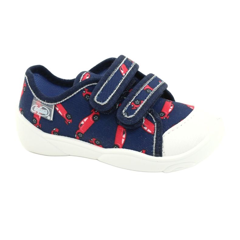 Scarpe per bambini Befado 907P133 rosso blu navy