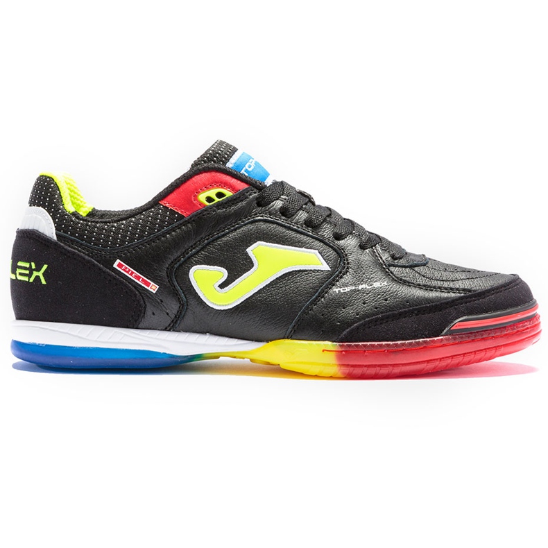 Joma Top Flex 2101 In scarpe da calcio nero-giallo-blu
