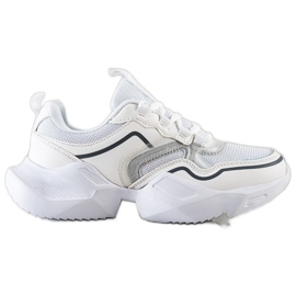 SHELOVET Sneakers sportive leggere bianco