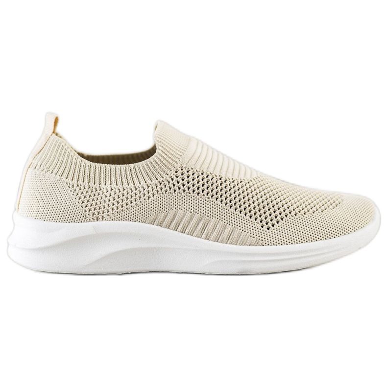 Ideal Shoes Ciabatte sportive beige marrone