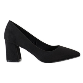 Décolleté classiche VINCEZA in camoscio nero