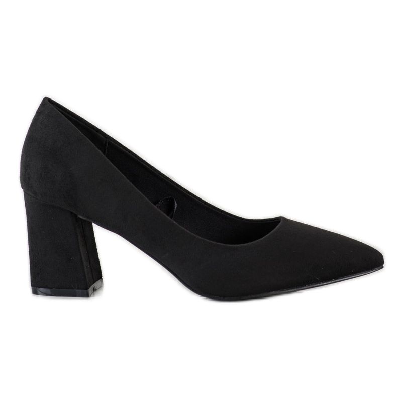 Décolleté classiche VINCEZA in camoscio nero
